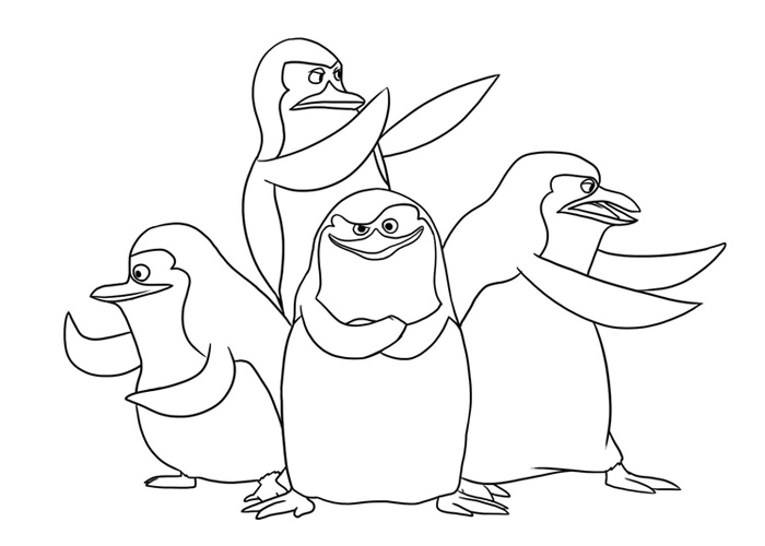 madagascar movie coloring pages - photo #44