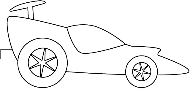 race cars coloring pages for kids - photo #31