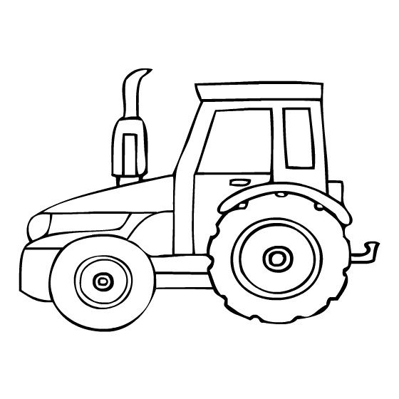Printable Tractor Coloring Pages  Coloring Me