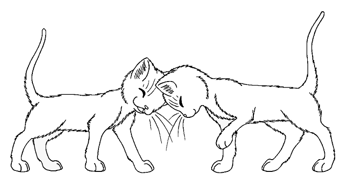 warrior cat cartoon coloring pages - photo #20