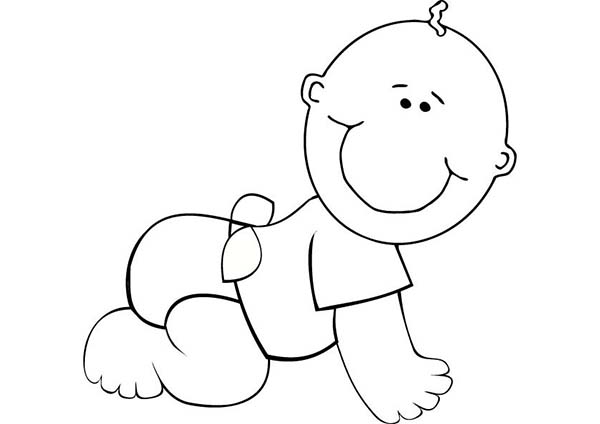 baby images coloring pages - photo #10