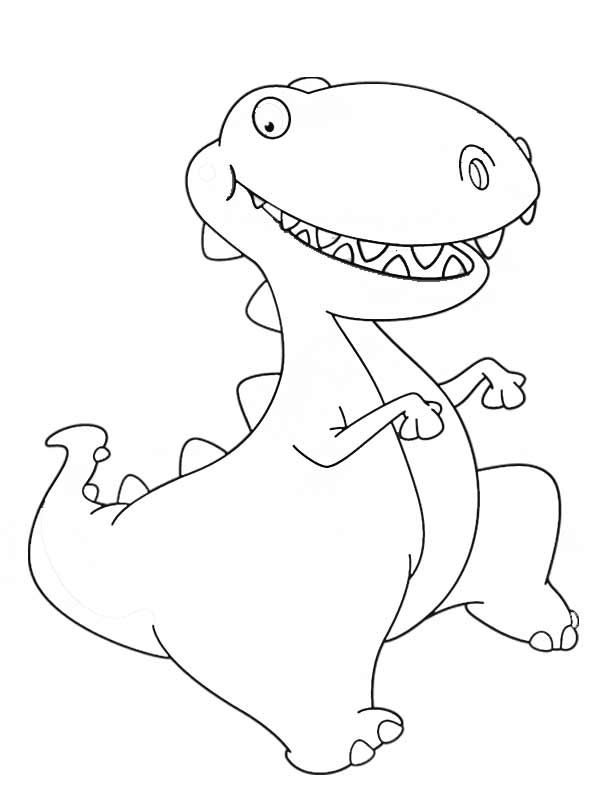 baby dinosaur coloring pages - photo #11