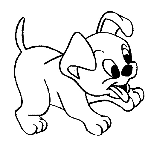 baby dog coloring pages - photo #10