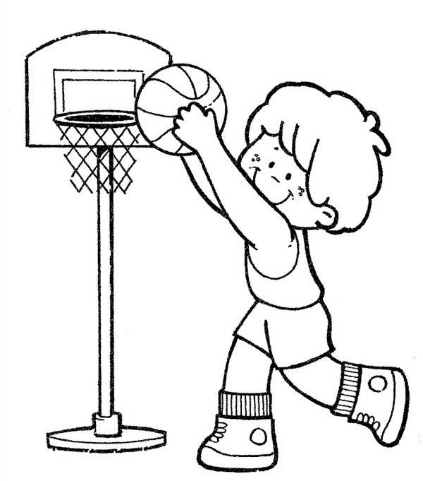 a boy coloring pages - photo #31
