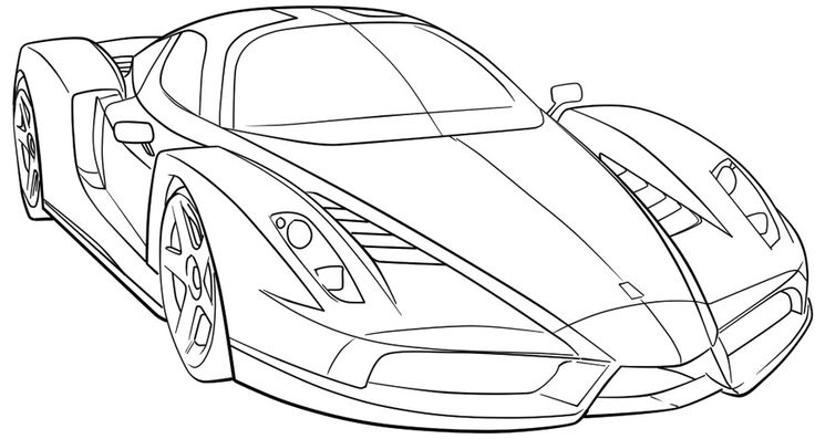 a car coloring pages - photo #22