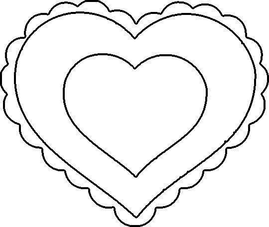 hearts coloring pages - photo #35