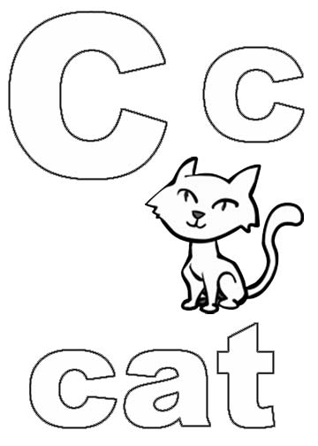 coloring pages the alphabet - photo #31