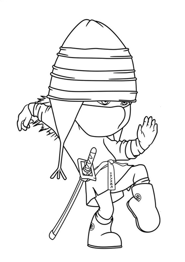 despicable me 2 lucy coloring pages - photo #27