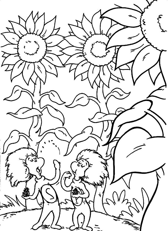 dr seuss characters coloring pages - photo #35