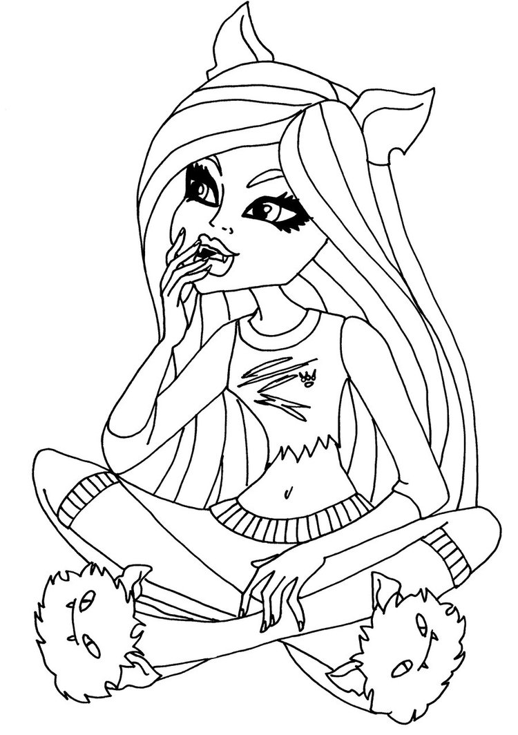 Printable Monster High Coloring Pages – ColoringMe.com