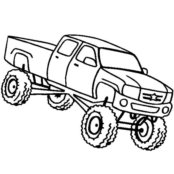superman monster truck coloring pages - photo #17