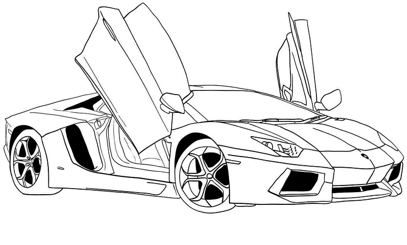 Printable Cars Coloring Pages  Coloring Me
