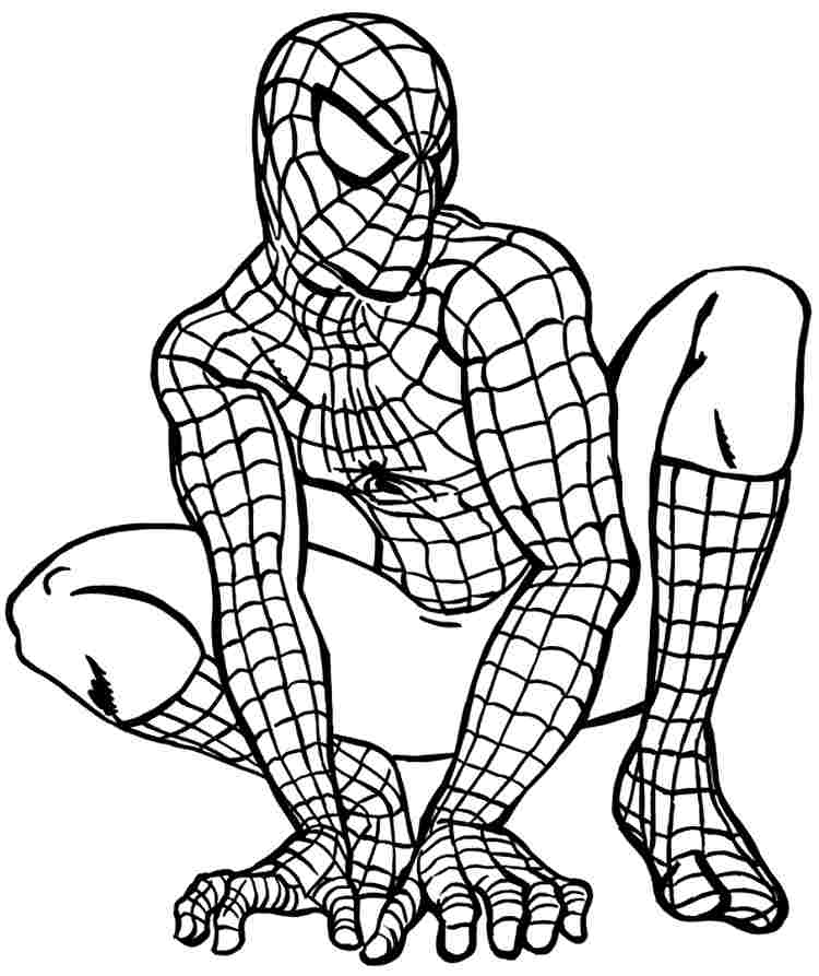 heroes coloring pages - photo #6