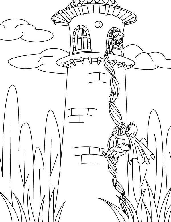 tangled movie coloring pages - photo #17