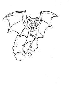 Bat Coloring Pages Printable