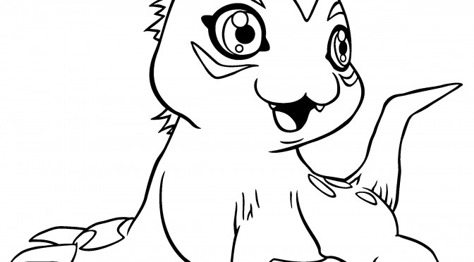 Printable Digimon Coloring Pages