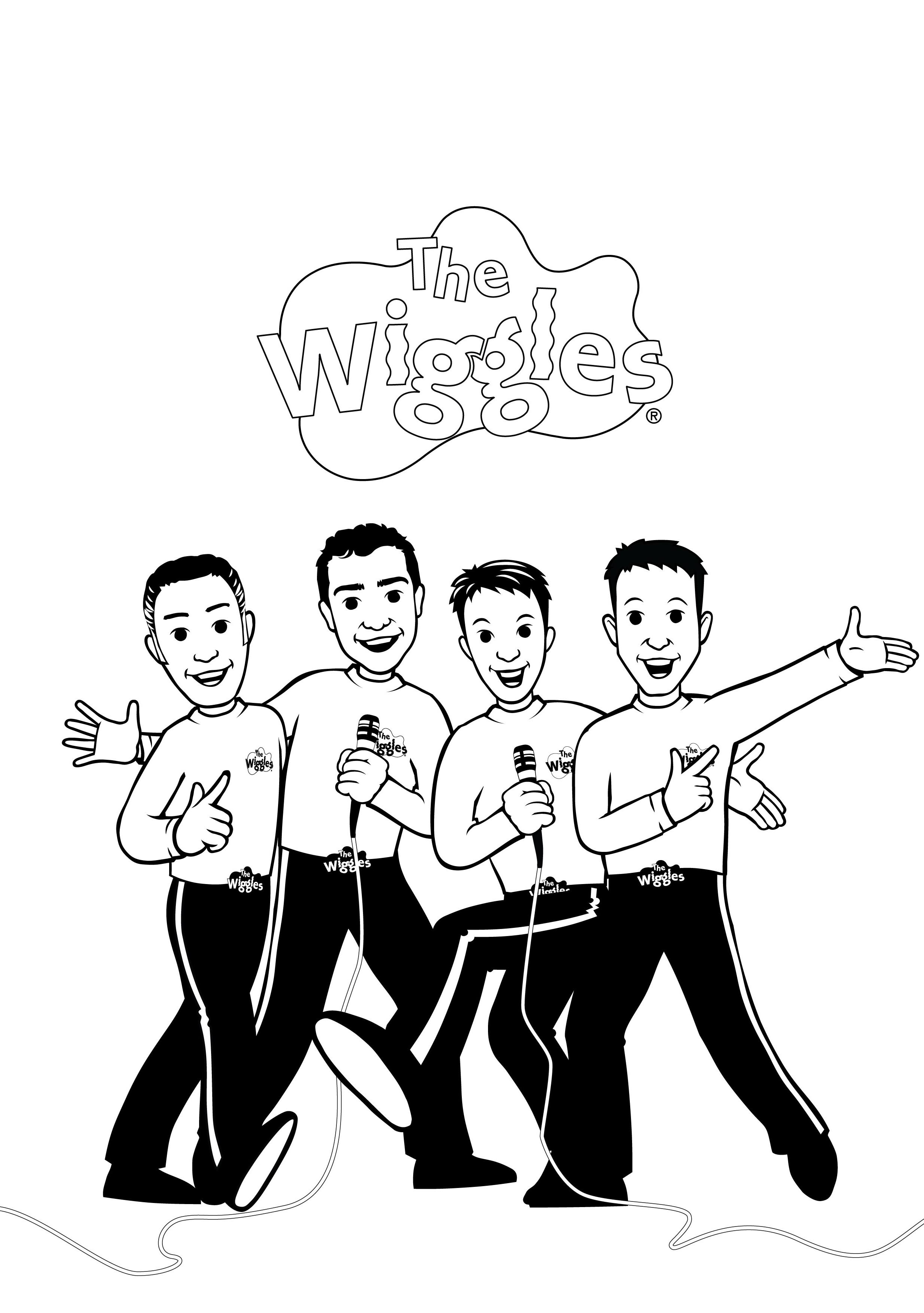 Wiggles Coloring Pages