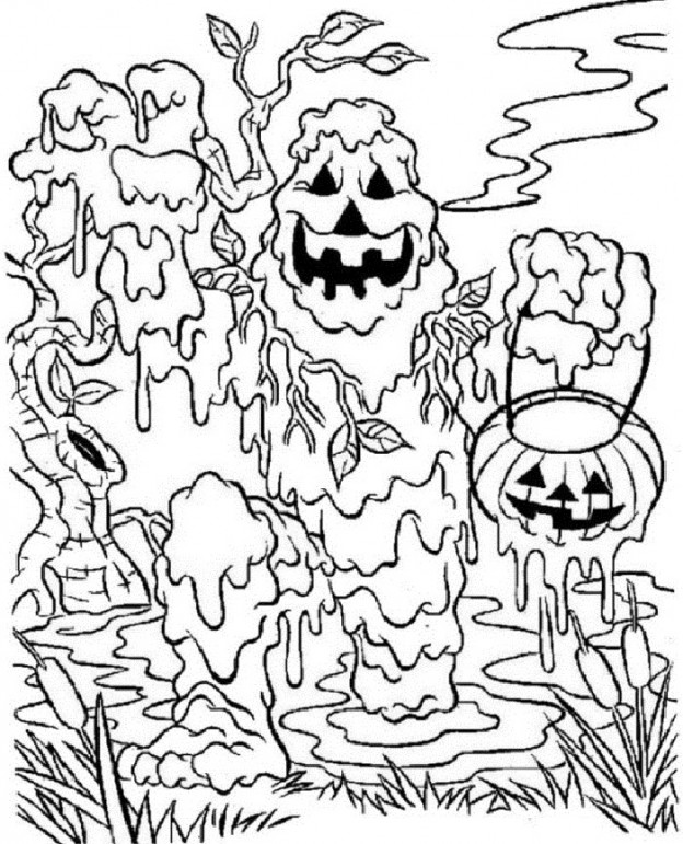 Printable Halloween Coloring Pages