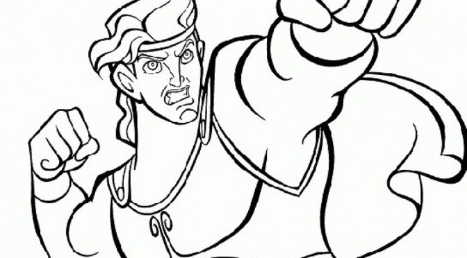 Printable Hercules Coloring Pages