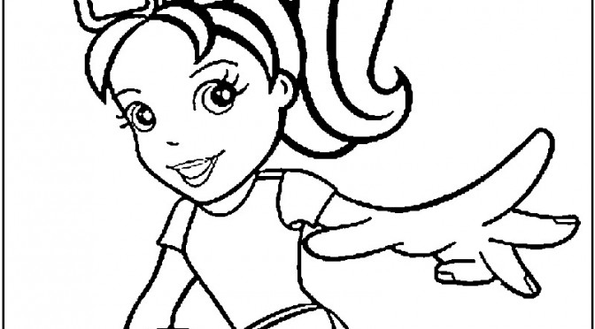 Printable Polly Pocket Coloring Pages