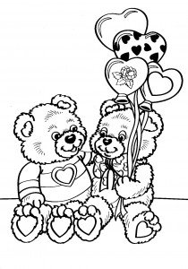 Printable Valentines Coloring Pages