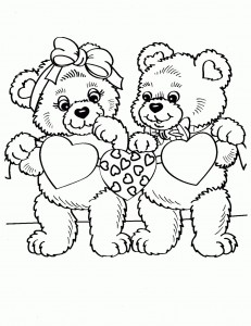 Valentine Coloring Pages