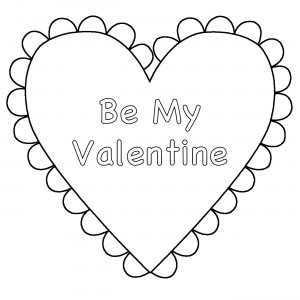 Valentine Day Coloring Pages