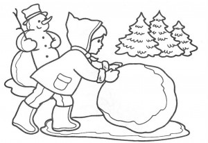 Winter Coloring Pages Printable Free