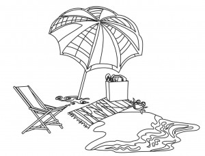 Printable Beach Coloring Pages – ColoringMe.com