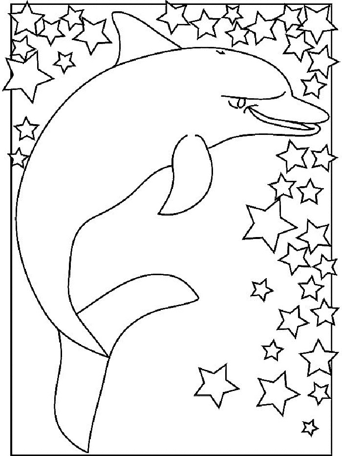Printable Dolphin Coloring Pages | ColoringMe.com
