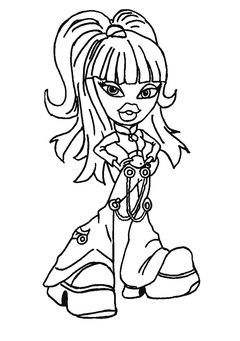 Bratz Coloring Pages Printable | ColoringMe.com