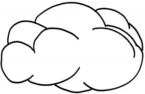 Cloud Coloring Pages to Print