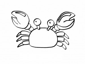 Crab Coloring Printables