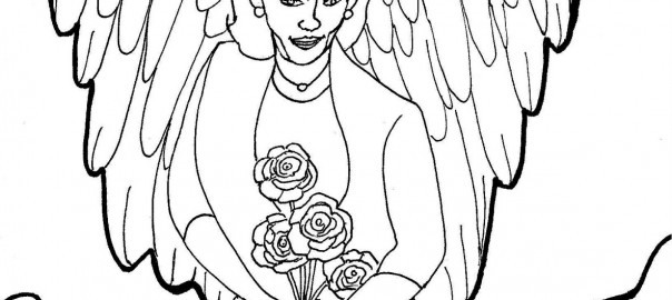 Printable Angel Coloring Pages