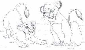 Free Printable Simba Coloring Pages