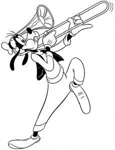 Goofy Coloring Pages to Print