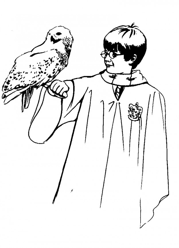 Printable Harry Potter Coloring Pages