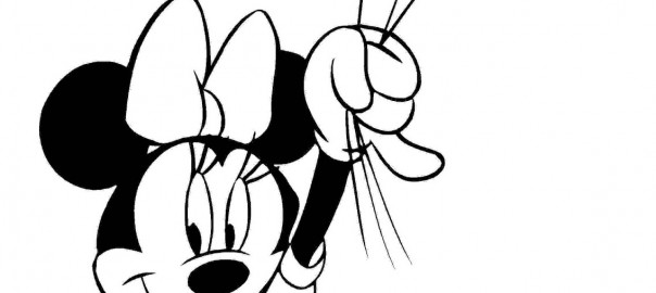 Printable Minnie Mouse Coloring Pages