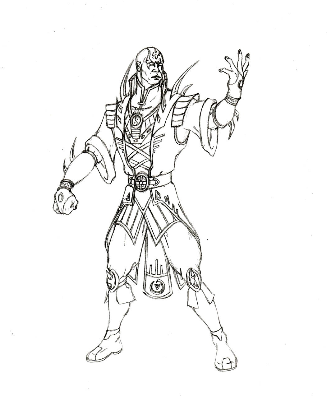 mortal kombat 6 coloring pages