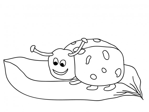 Printable Ladybug Coloring Pages