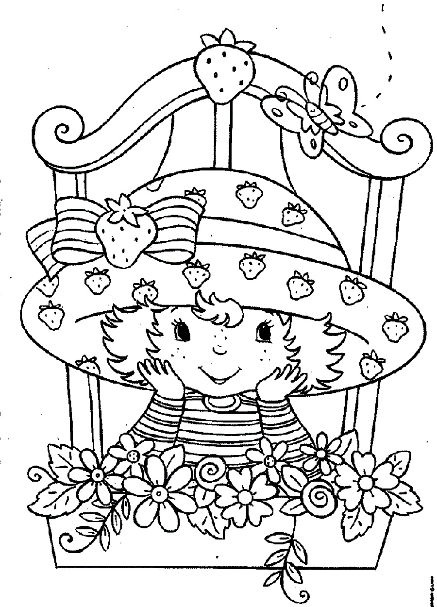 38+ nice pict Strawberry Shortcake Coloring Pages 2012 strawberry