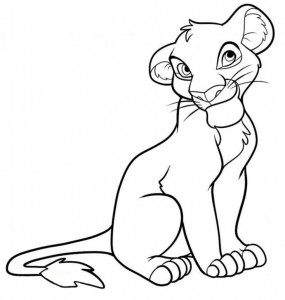 Simba Coloring Pages Printable