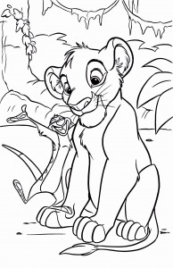 Simba Coloring Pages for Kids