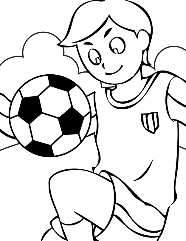 Printable Sports Coloring Pages