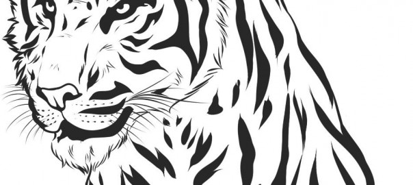 Printable Tiger Coloring Pages