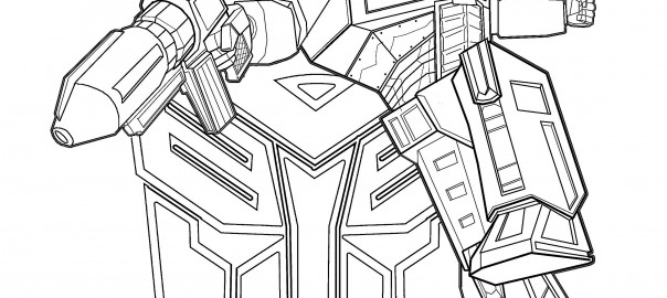 Printable Transformer Coloring Pages