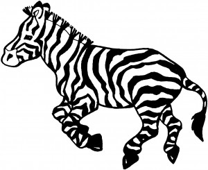 Zebra Coloring Pages to Print