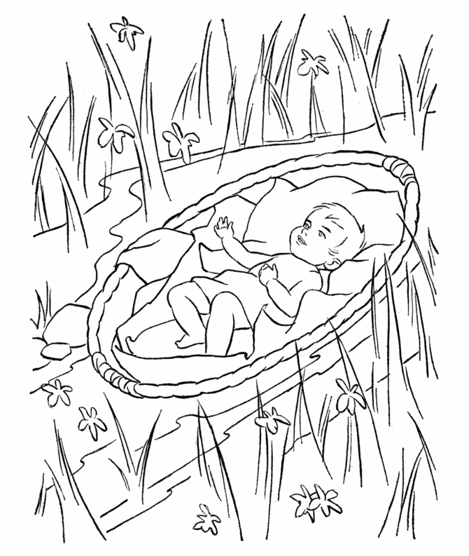 Printable Moses Coloring Pages | ColoringMe.com