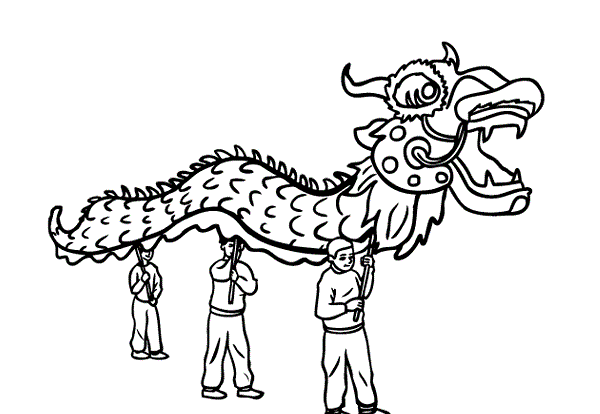 Featured image of post Dragon Coloring Sheet Chinese New Year Chinese dragons are an important symbol in china representing power and strength