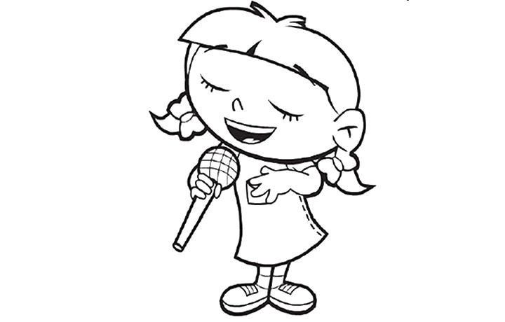 little einsteins annie coloring pages